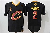 Cleveland Cavaliers #2 Kyrie Irving Black Pride 2017 NBA Finals Swingman Jersey,baseball caps,new era cap wholesale,wholesale hats